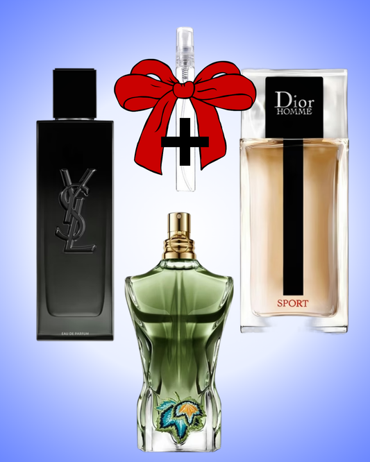 PACK LE BEAU PARADISE GARDEN + DIOR HOMME SPORT + MYSELF EDP + DECANT FABOUR + LIVRAISON GRATUITE