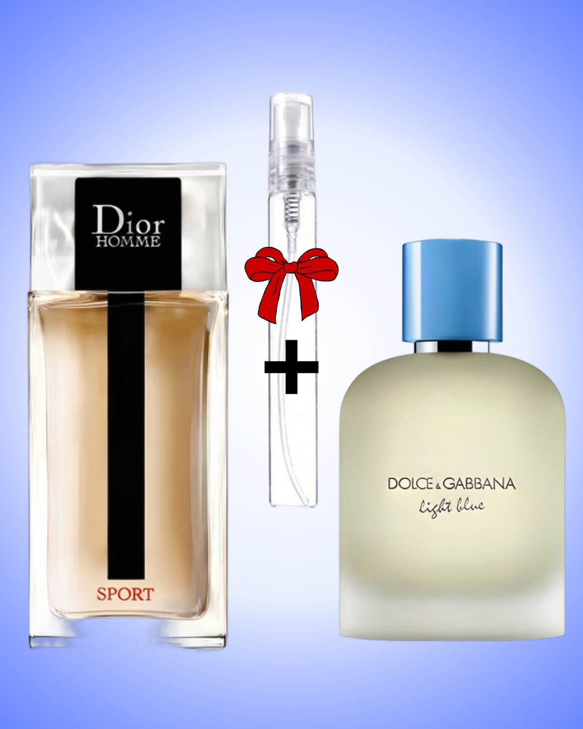 PACK DIOR HOMME SPORT + DOLCE GABBANA LIGHT BLUE EDT