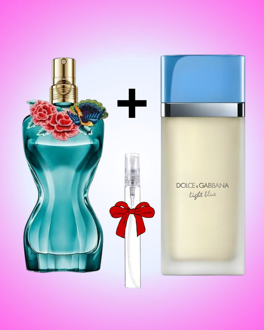 PACK LA BELLA PARADISE GARDEN + DOLCE GABBANA LIGHT BLUE